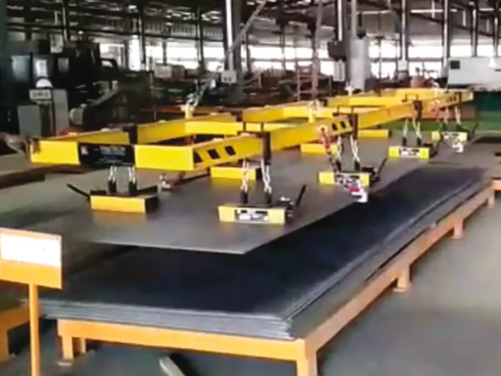 Big Size Plate Handling