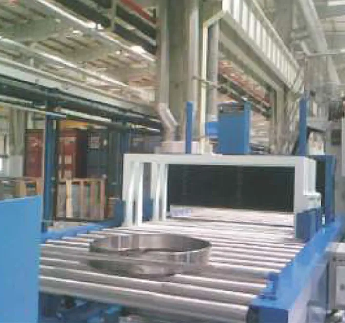 Tunnel Type Demagnetizer With Roller Conveyor